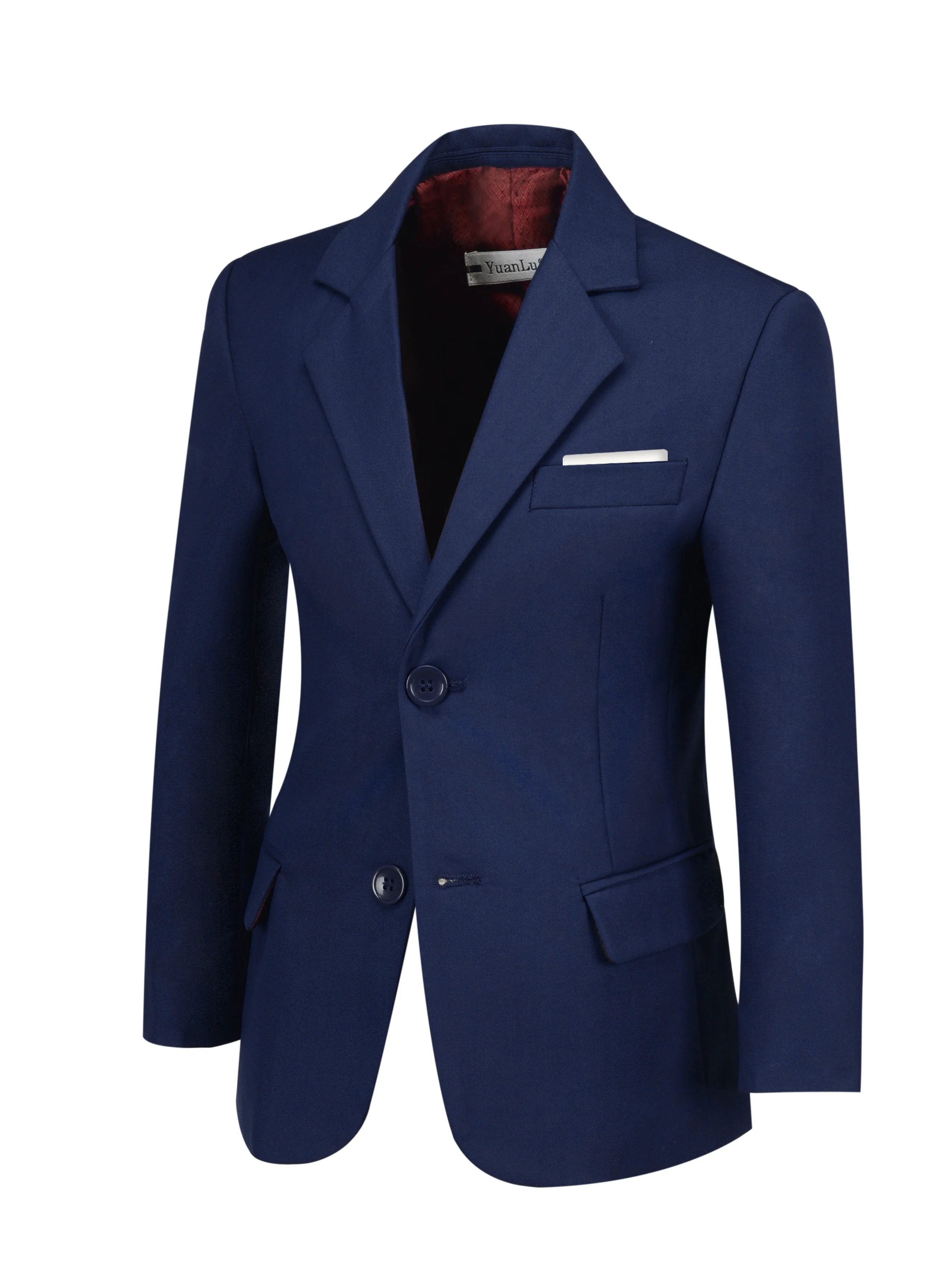 Boys' Suit Jacket Formal Single Breasted School uniforms