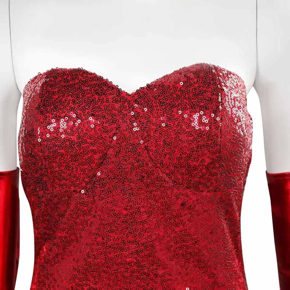 Who incorniciato Roger Rabbit Jessica Rabbit Costume Cosplay per