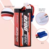 SUNPADOW 2S 3S 4S 7.4V 11.1V 14.8V Lipo Battery EC5 Plug 8200mAh 100C for RC Car Plane DJI Truck Tank Buggy Racing Boat Models 3