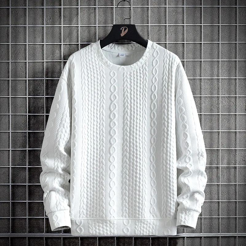 남성 스웨터 긴 소매 오버 사이즈 플러스 사이즈 6XL 7XL 8XL o 넥 풀오버 streetwear 패션 스포츠웨어 남성 가을 겨울