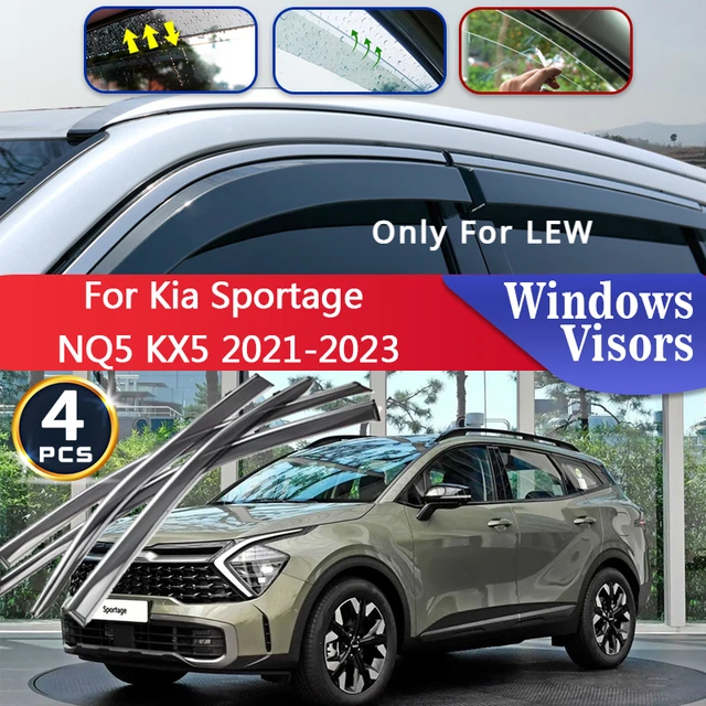 Für kia sportage nq5 lwb 2023 ~ 2025 Heck matte Schutz auto