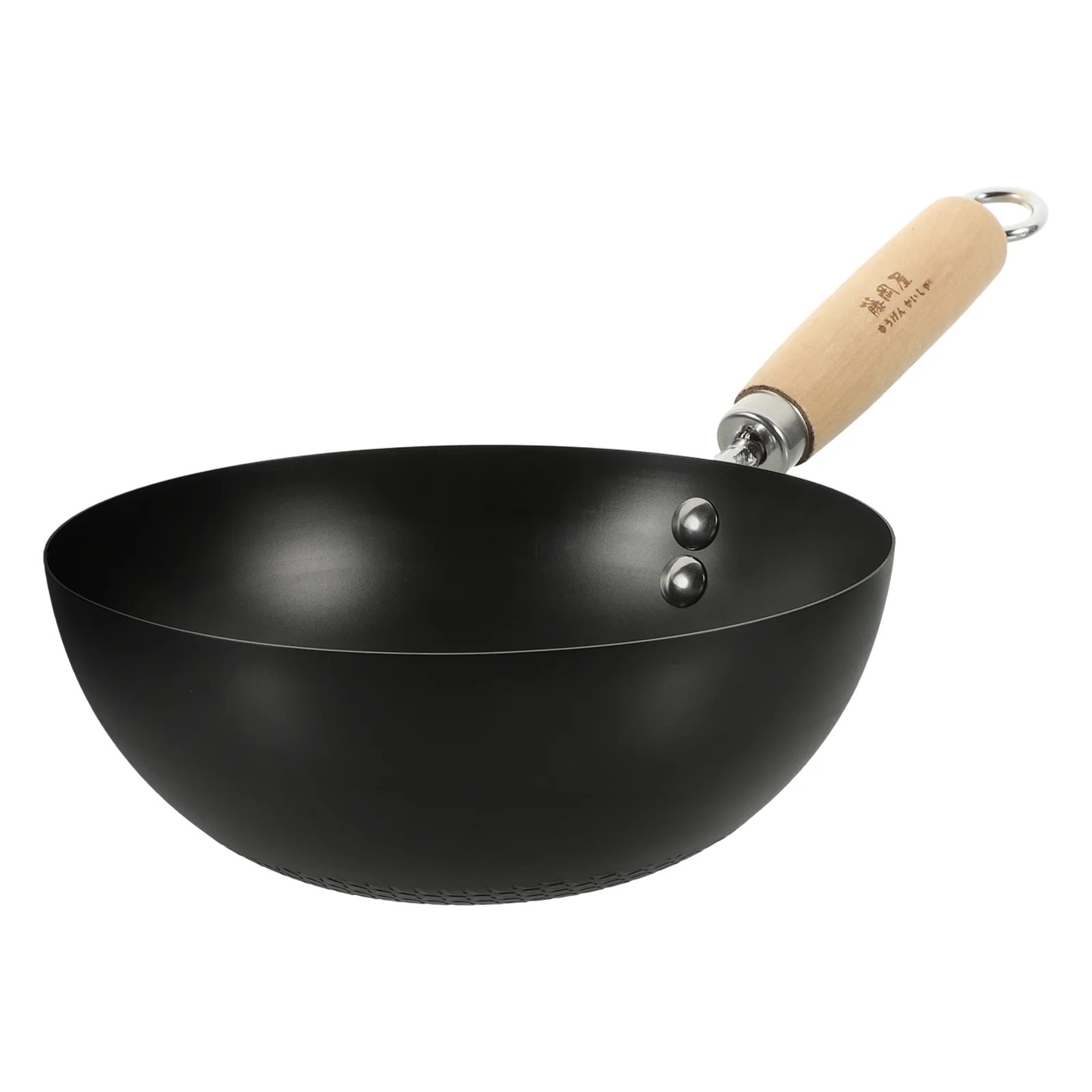 

Flat Bottom Wok Kitchen Cookware Pan for Gas Stove Accessories Japanese Round Fry Pans Cooking Pot