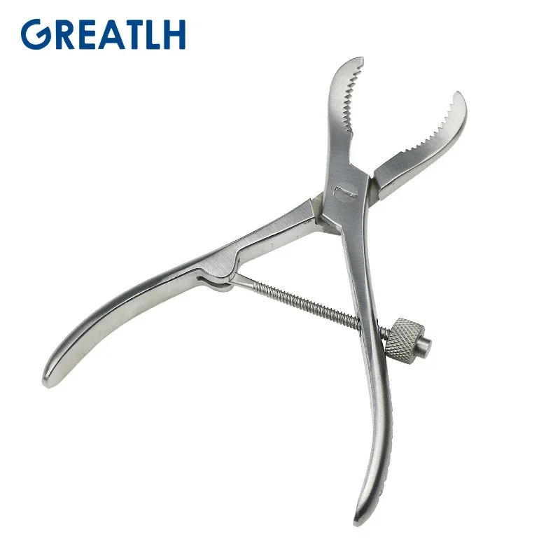Orthopedic Instruments Stainless Steel Toothed Phalanges Reduction Forceps Autoclavable Bone Holding Forceps Veterinary Orthopedics Instruments 1pcs orthopedic instruments veterinary surgical instruments