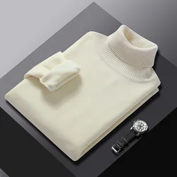 Sweaters men 2023 Winter new style mens thick warm sweater men youth O-neck sweaters autumn Men's wool pullovers size M-5XL