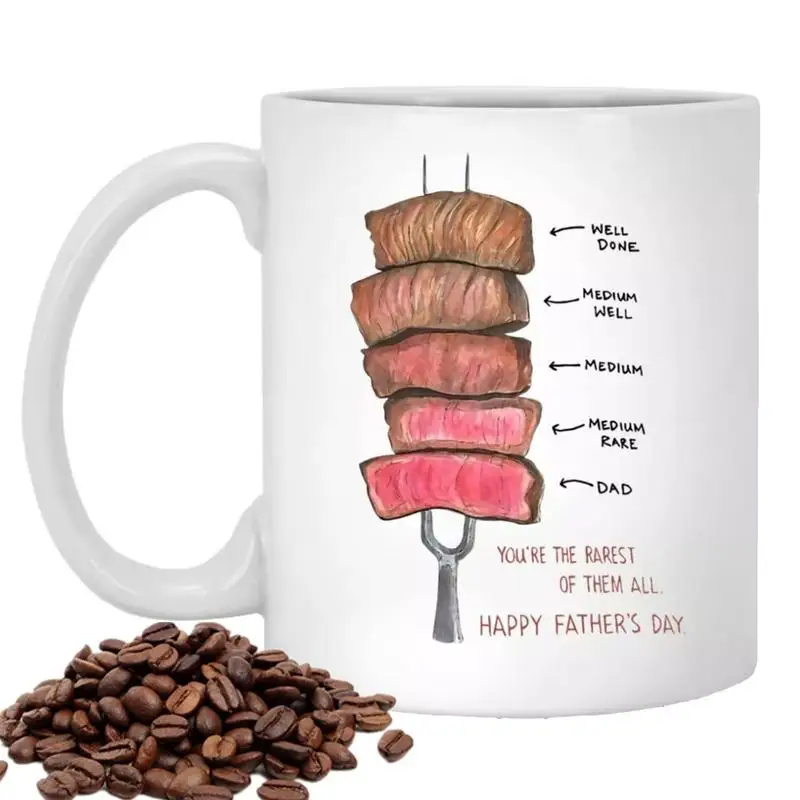 

Father's Day Mug Cup 350ml Father's Day Large Capacity Coffee Cups Humorous Mugs Novelty Drinkware For Wine Whisky Ice Cream
