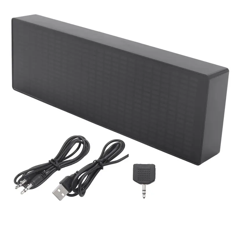 고품질 컬러 LED 음악 스펙트럼 전자시계 1624RGB 폴라 분위기 램프 레벨 표시기 (음성+유선 제어)