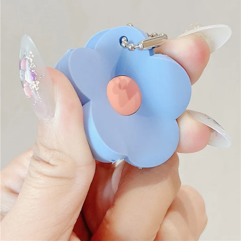 1PC Color Foot Cartoon Key Cover Cap Silicone Key Accessories Cute Holder Fashion Keys Chain For Girl Women Trinket Gift
