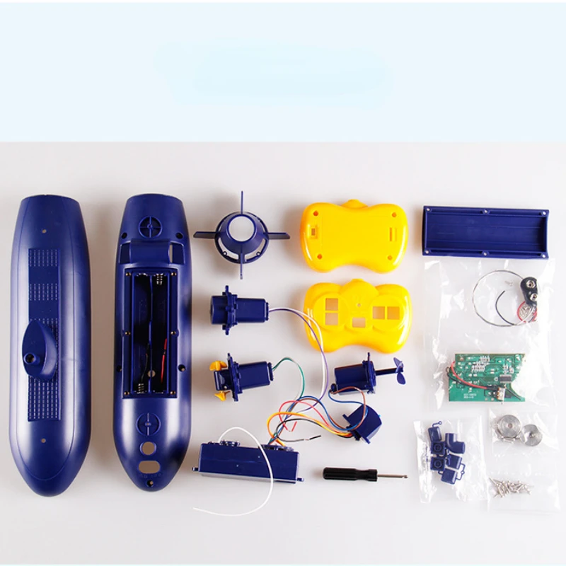 Remote-controlled Toy For Popular Science Experiment DIY Model Remote-controlled Submarine Children's Birthday Gift Birthday toy 5