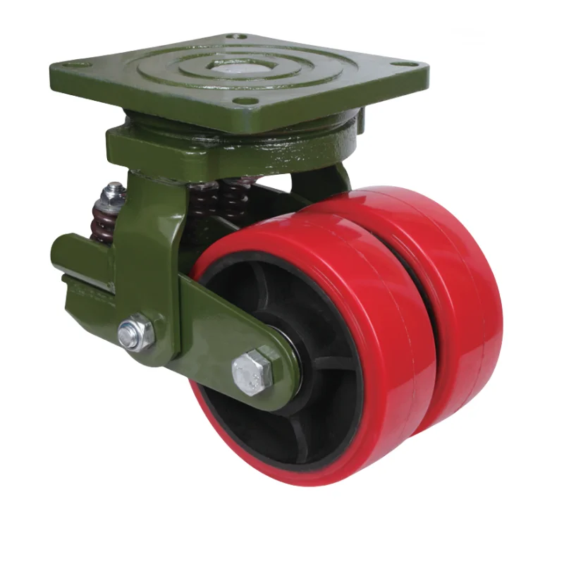 8 in High Load Capacity 2ton Industry Super Heavy Duty Trolley Swivel Caster Spr