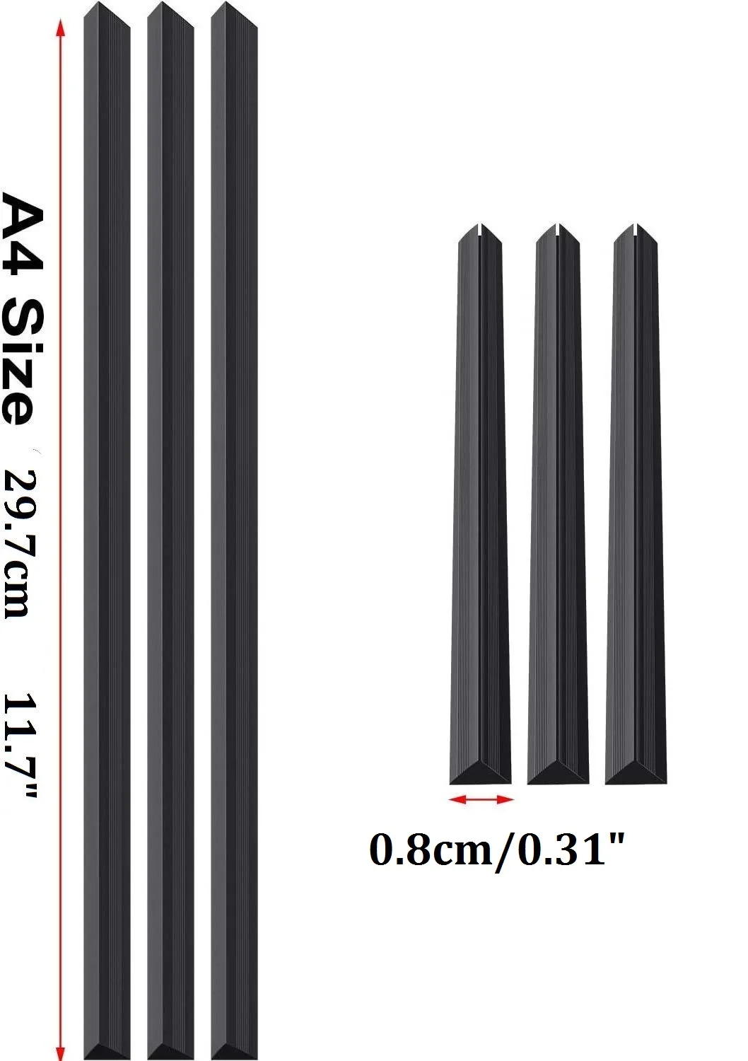 Book Binding Supplies Black Slide Grip Binder Bar For Reports Binding Size A4 Papers-40 Sheets Capacity