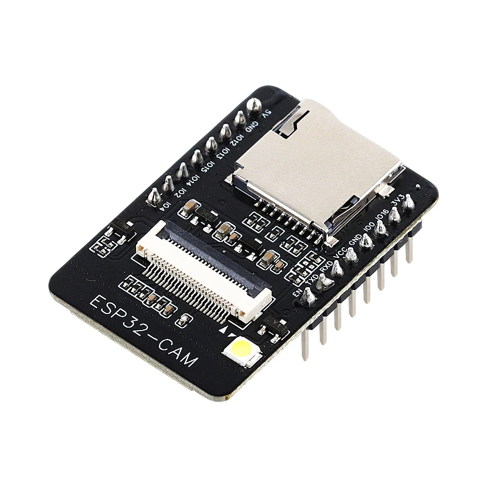 Kit Modulo Fotocamera ESP32 CAM Originale con Antenna Estesa, WiFi 2.4 GHz, Bluetooth, 8MB PSRAM, Modulo Fotocamera OV2640, 66 Gradi, TYPE-C - immagine 4