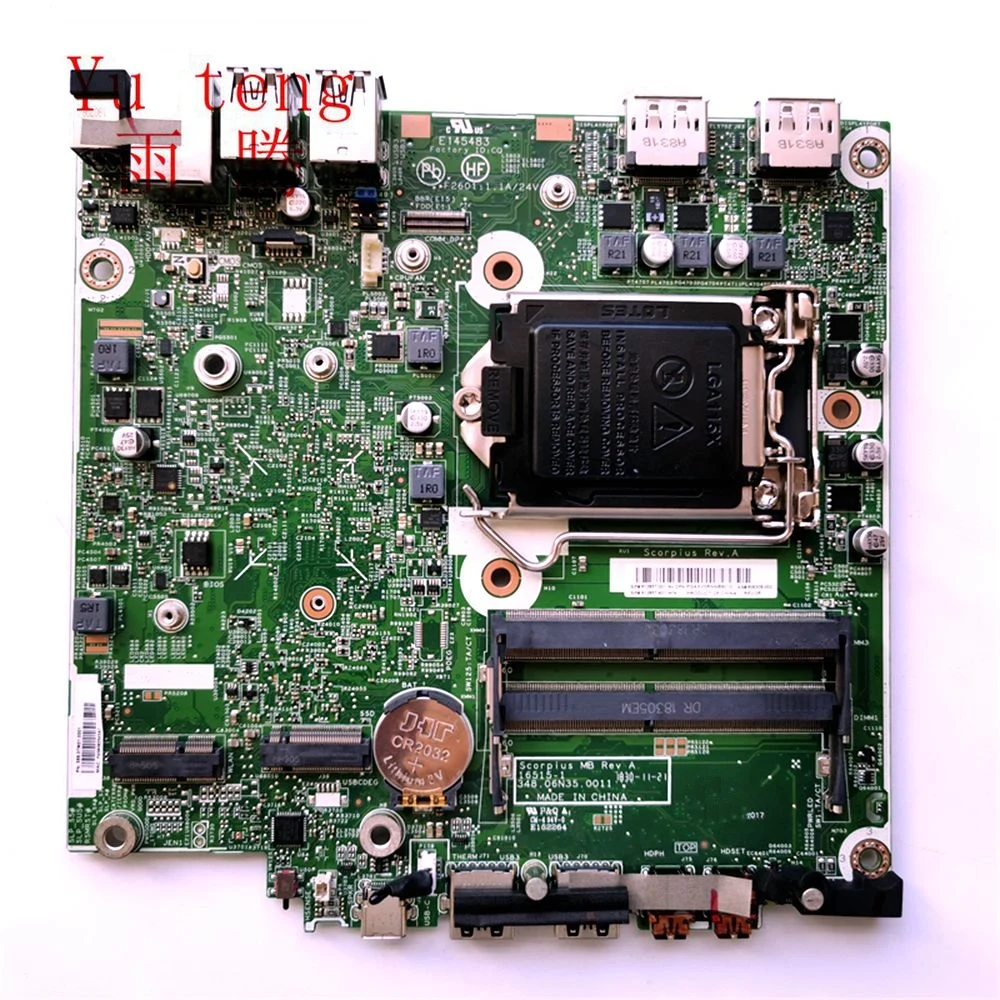 

Suitable For HP ProDesk 600 G3 Desktop Motherboard 16515-1 906309-002 912857-001 Mainboard 100% Tested OK Fully Work