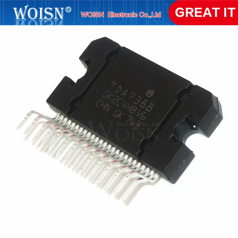 2 шт./лот TDA7388A TDA7388 ZIP-25 ZIP-27 в наличии | Электронные компоненты и принадлежности