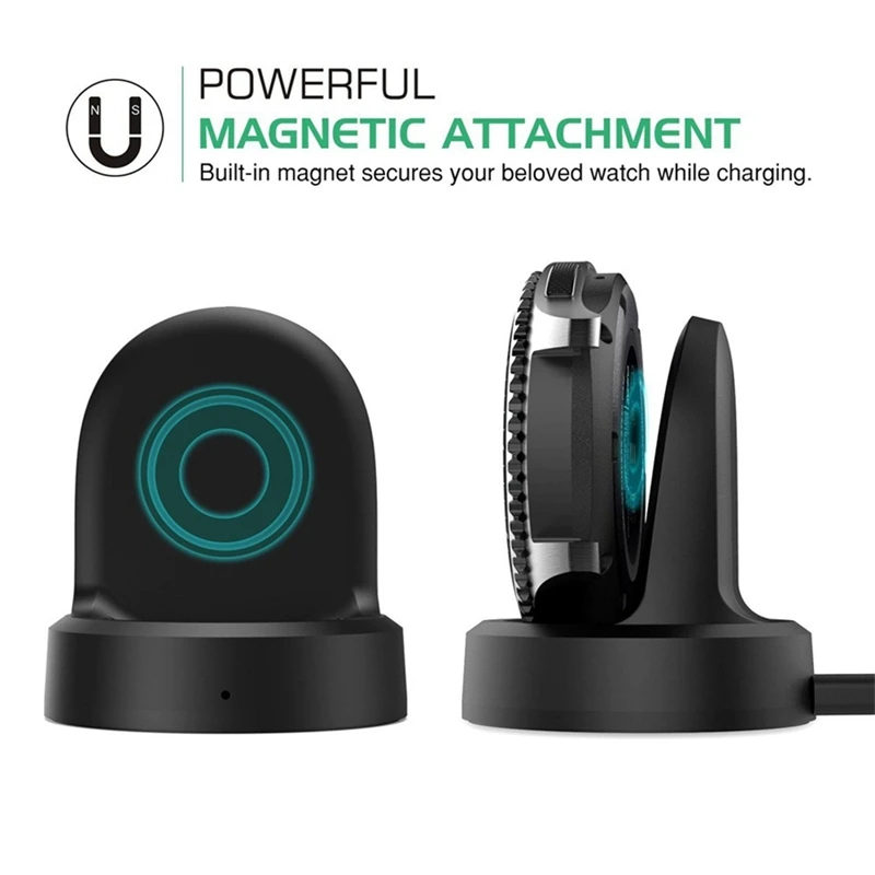 Caricabatterie Rapido Wireless Per Samsung Gear S3 Frontier S2 Caricabatterie Per Orologio Per Samsung Galaxy Watch