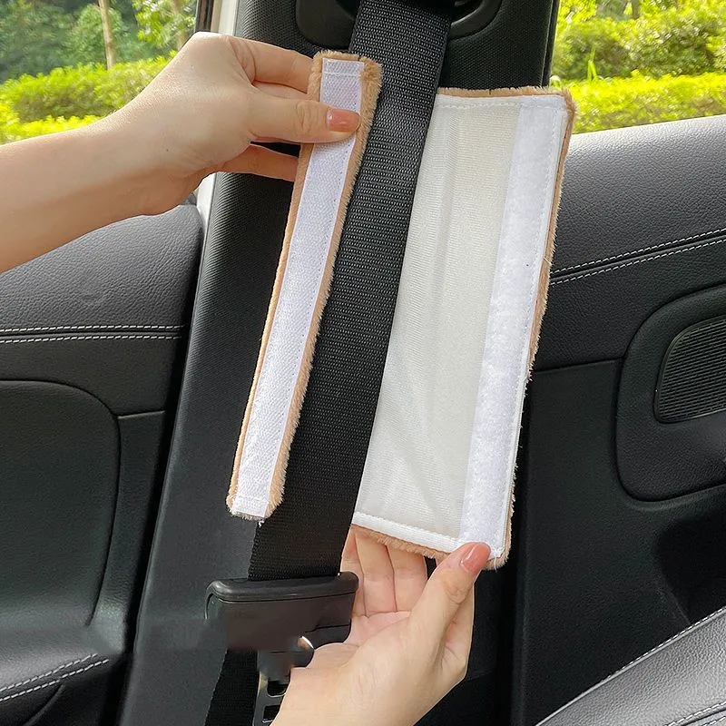 Seatbelt Cushion 2-Pack Cloud Seat Belt Covers Super Soft