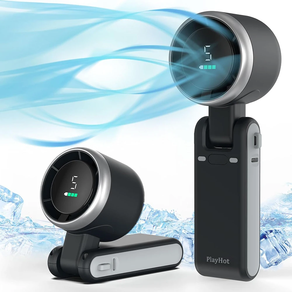 Compact Portable Fan for Travel, Outdoor Activities, and Work
