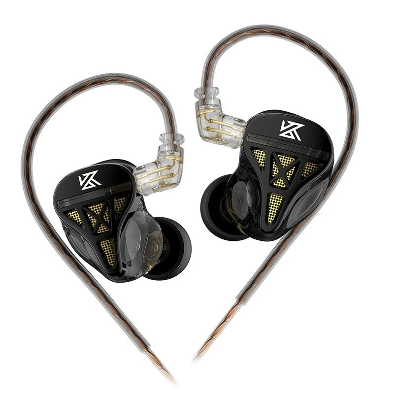 

KZ-DQS Earphones HiFi In Ear Earbuds Headset With Microphone for Music Phone Sport Game Outdoor Headphones Bass Earbuds