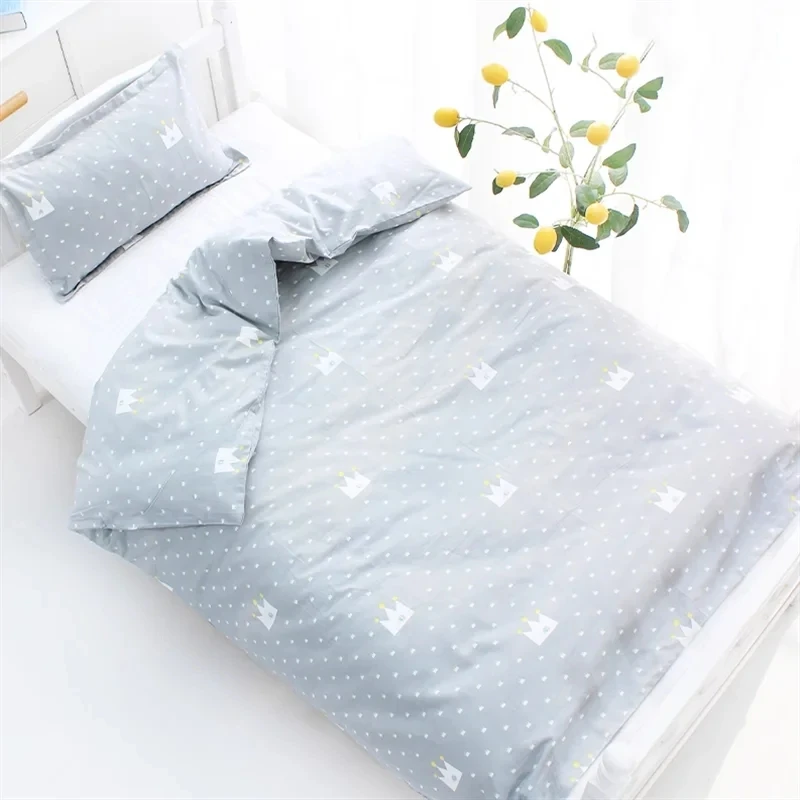 Cartooon Pattern Children Bed Quilt Cover Four Seasons Universal Newborn Quilt Cover Cotton Crib Baby Bedding