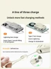 2025 New Charging Power With Cable Plug 3 In 1 Magsafe Magnetic Wireless Fast Charging For Iphone Mini Small Portable Mobile 2