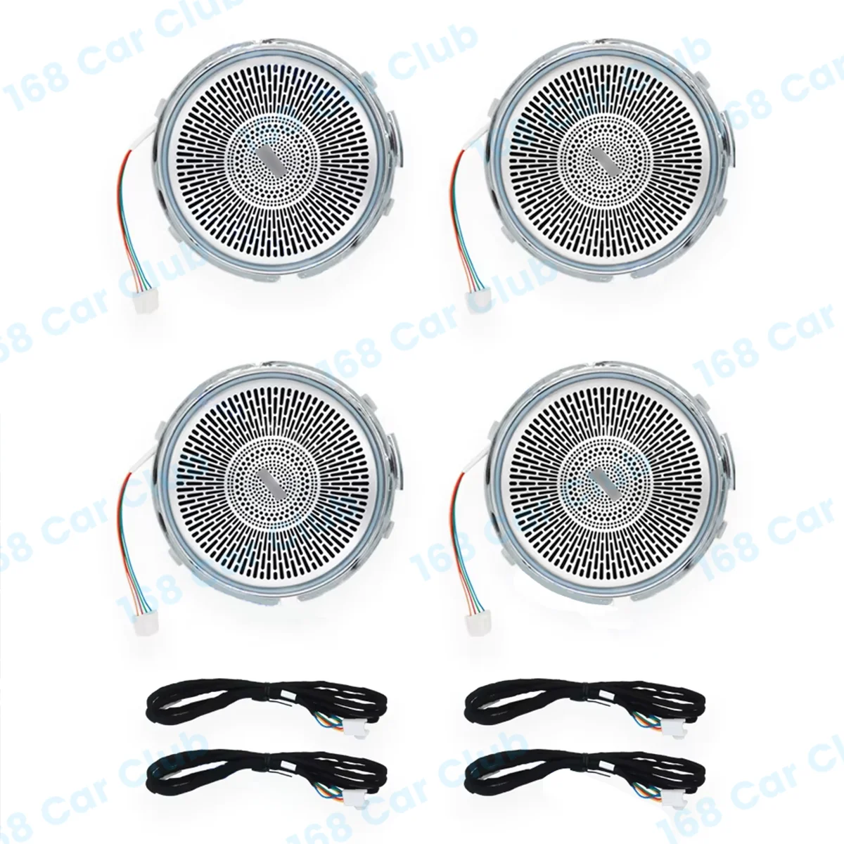 LED Ambient Lights For Mercedes Benz W205 W213 X253 W238 C/E/GLC Class E Coupe Car Door Horn Decorative Shell New Speaker Cover led car lights led lights led atmosphere lamp led car decorative lights led car decoration lamp car ambient lights led atmosphere lighting