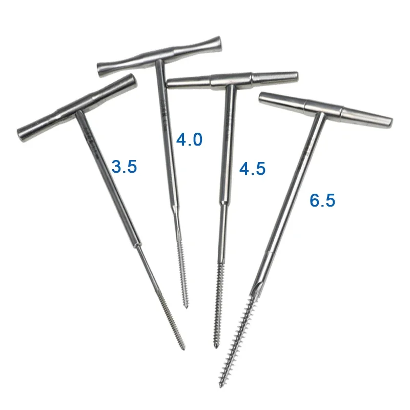 

Orthopedic T Handle Bone Taps Stainless Steel Orthopedic Surgical Instrument 1.5mm-6.5mm