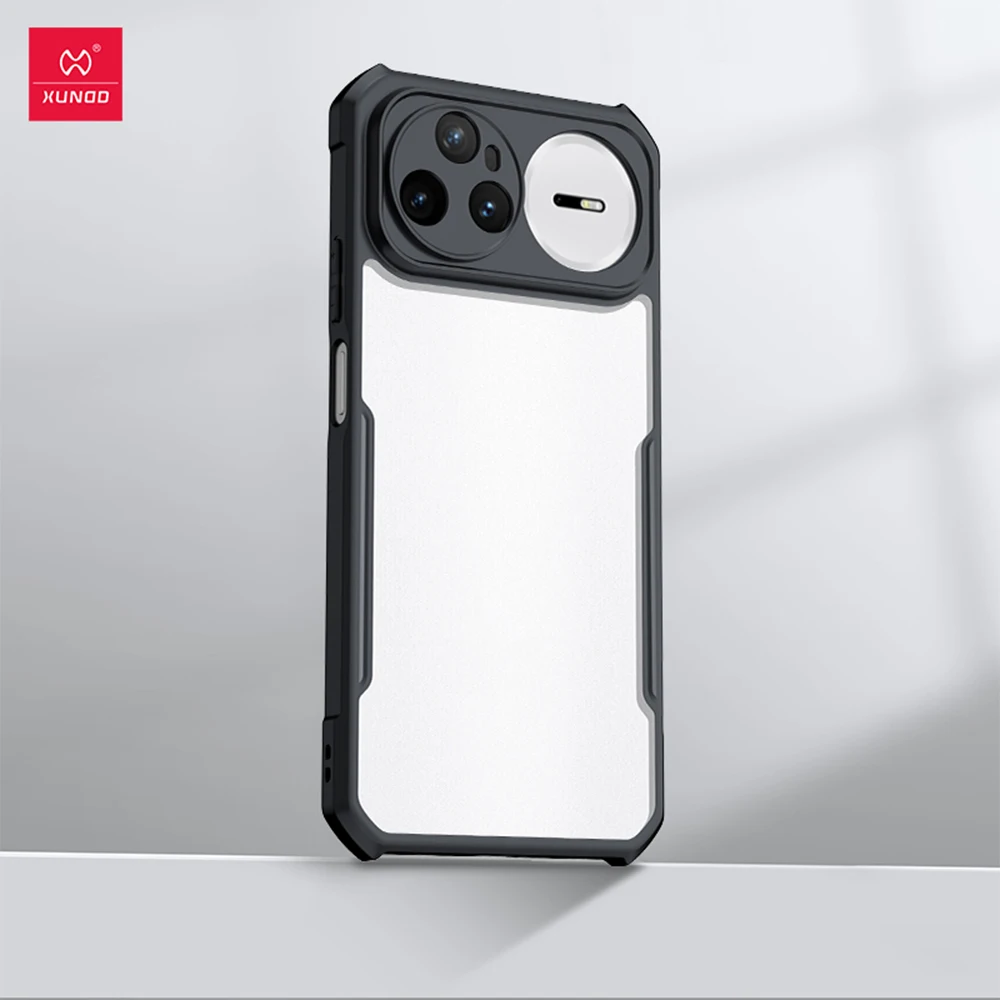 Shockproof Airbag Tech Transparent Phone Case - Anti-Fingerprint & Non-Yellowing