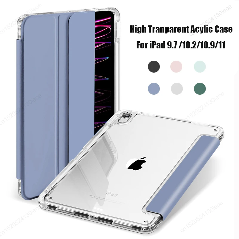 iPad Case For iPad 10 10th 11th Generation Pro 13 12.9 11 Air 11" 13" 4 5 10.9 10.2 7th 8th 9th 9.7 5th 6th Cover