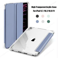 For iPad Case For iPad 10 10th 11th Generation 2024 Pro 13 12.9 11  Air 11" 13" 4 5 10.9 iPad 10.2 7th 8th 9th 9.7 5th 6th Cover 1