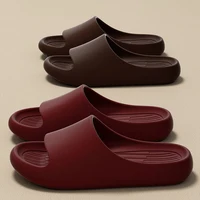 Big Size 50 51 Summer Slippers For Men Women EVA Lightweight Open Toe Quick Dry Home Slides Men Flat Sandals Beach Couple Shoes - Image 3