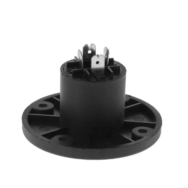 4PCS 잭 패널 소켓 커넥터 Neutrik Speakon Nl4mp, Nl4mpr, Nl4fc 용 4극 오디오 스피커 트위스트 잠금 원형 사각형