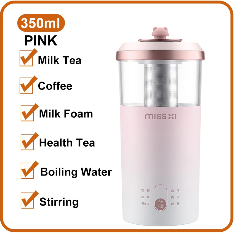 Mini Coffee Machine, Milk Tea Machine, Multi-function Milk Foam Machine,  Tea Health Coffee Pot, Kitchen Accessories Kitchen Stuff Small Kitchen  Appliance - Temu