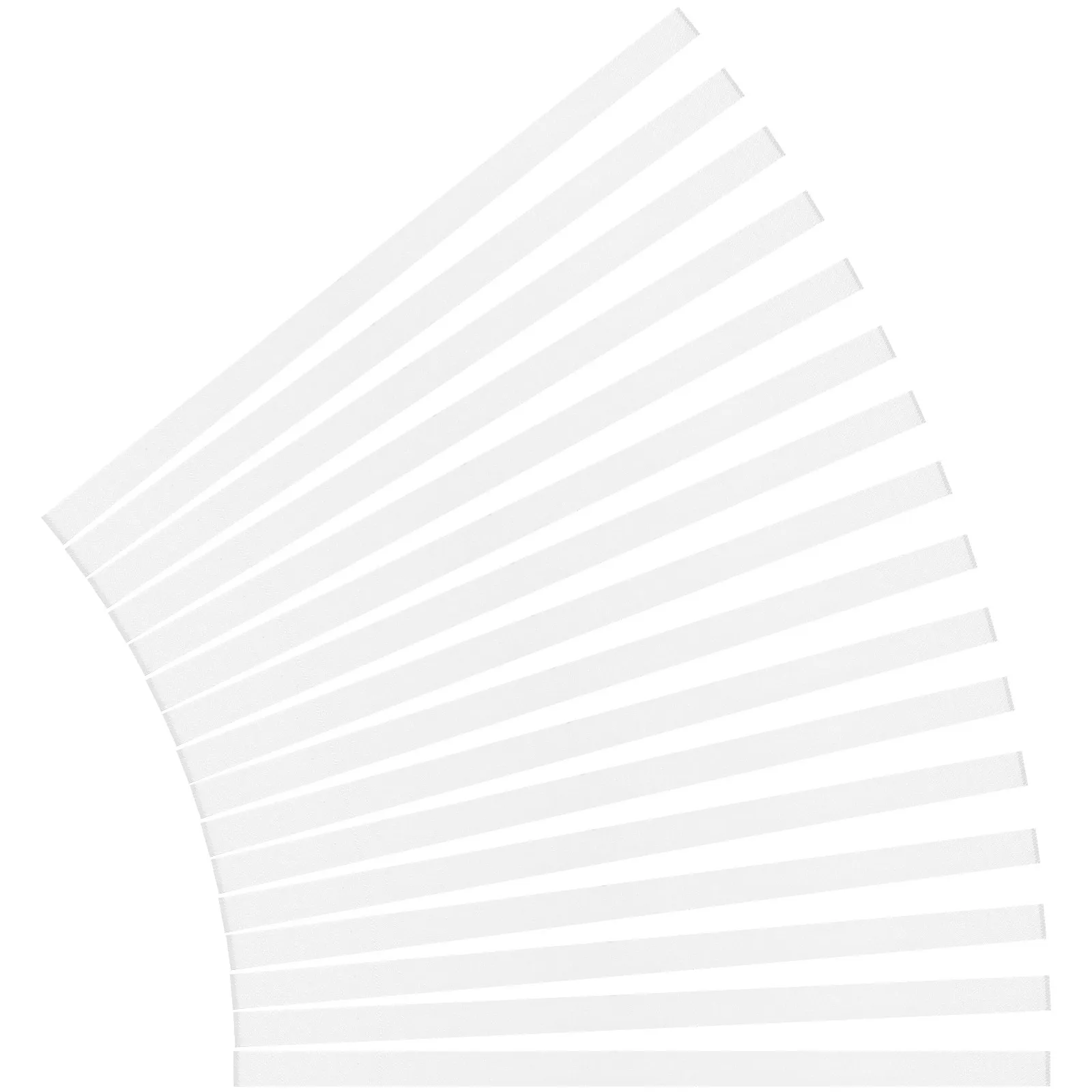 20Pcs 책 바인딩 접착제 스트립 열 바인딩 용품 핫멜트 접착제 스트립 1.2cm 폭 잡지용 다기능