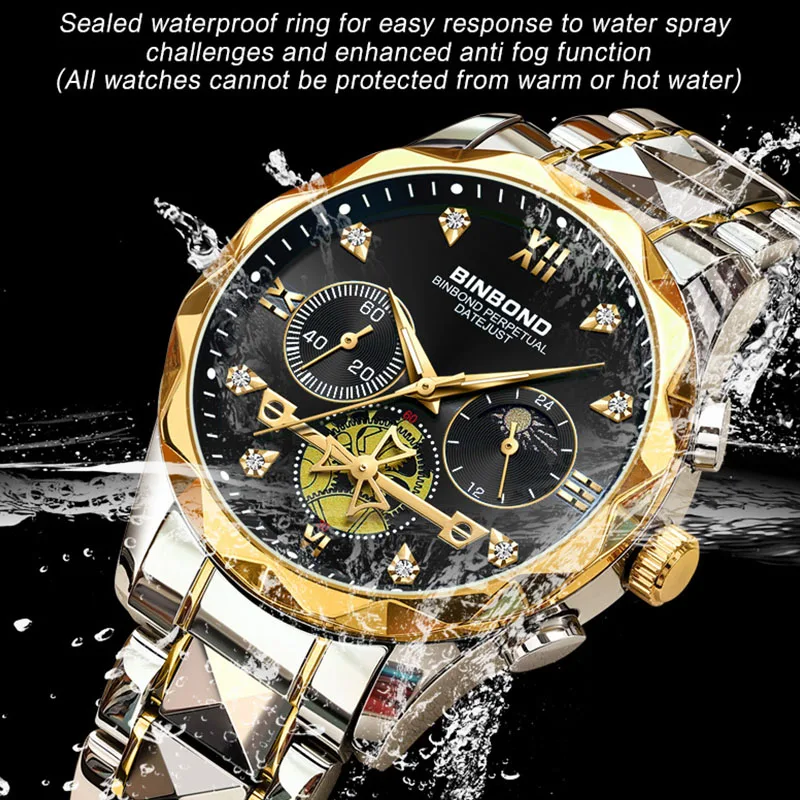 Luxury Man Watch High Quality Waterproof Luminous Men's Wristwatch Men Quartz Watches Casual Clock
