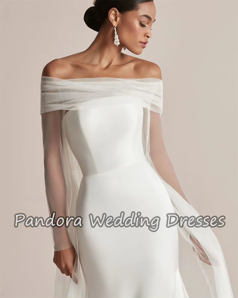 Рисунок 4 - Женское атласное платье-Русалка Pandora