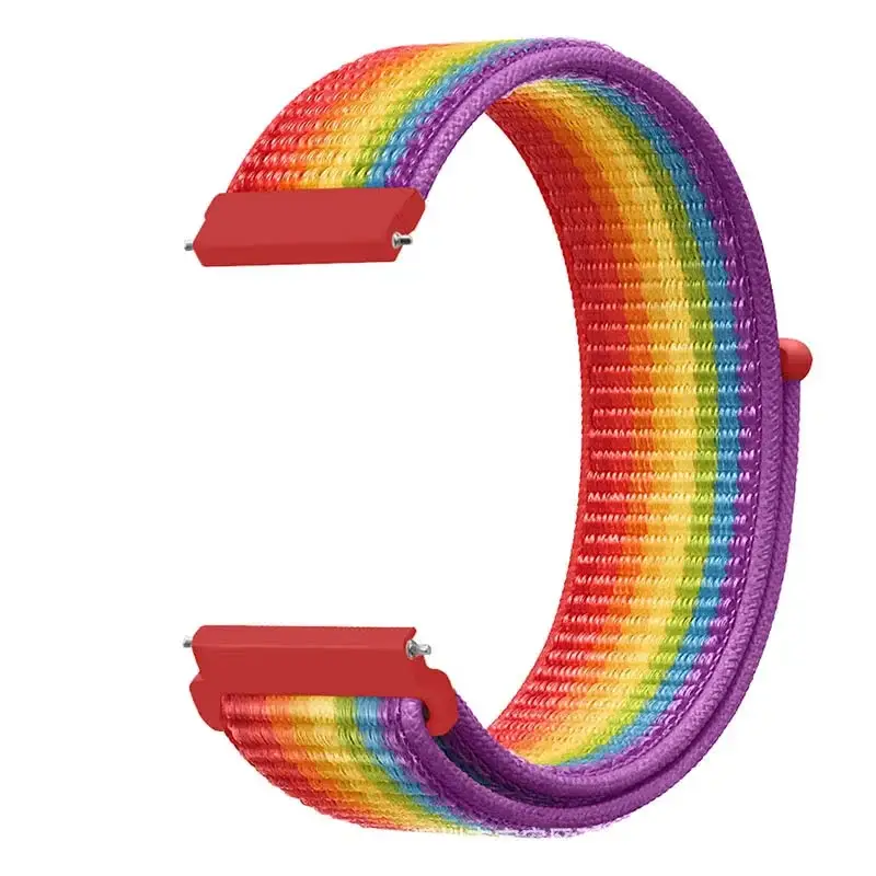 20mm 22mm Nylon Loop Strap For Garmin Forerunner 55 165 265 965 255 Active 5/Vivomove Trend/Vivoactive 5/Venu 3/2 Bracelet Belt - Image 81