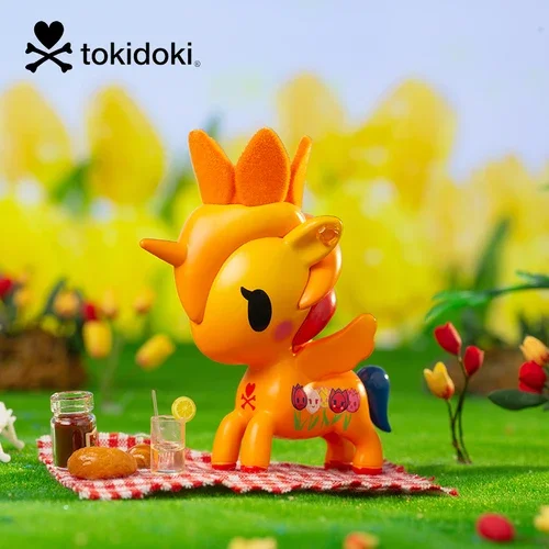 Tokidoki-ユニコーンの花の置物,流行のおもちゃ,ファンシーフィギュア
