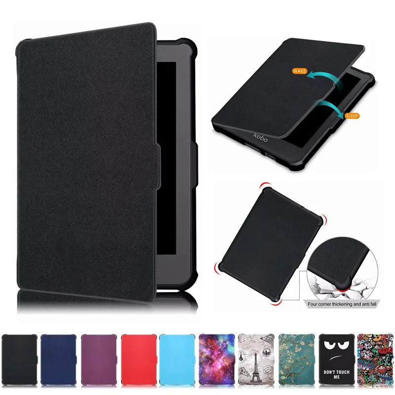 For Kobo Hd Case Smart Silicone Protective Ebook Case Funda For Kobo Clara Hd Hoesje 6.0 Inch + Gift - Tablets & E-books Case - AliExpress