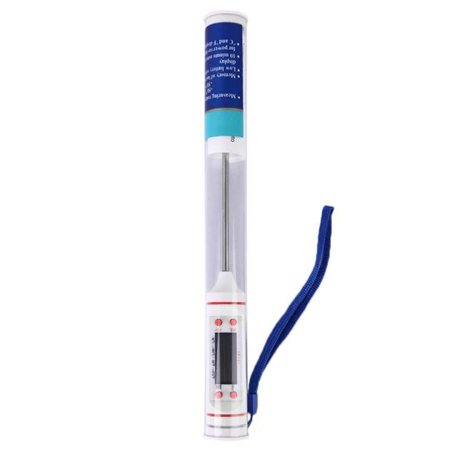 Elektronikus Hőmérő Kapcsoló Főzési Celsius Fahrenheit Lcd Kijelző Multi-Funkció Hordozható Tartós Sütőszerszámok - Image 6