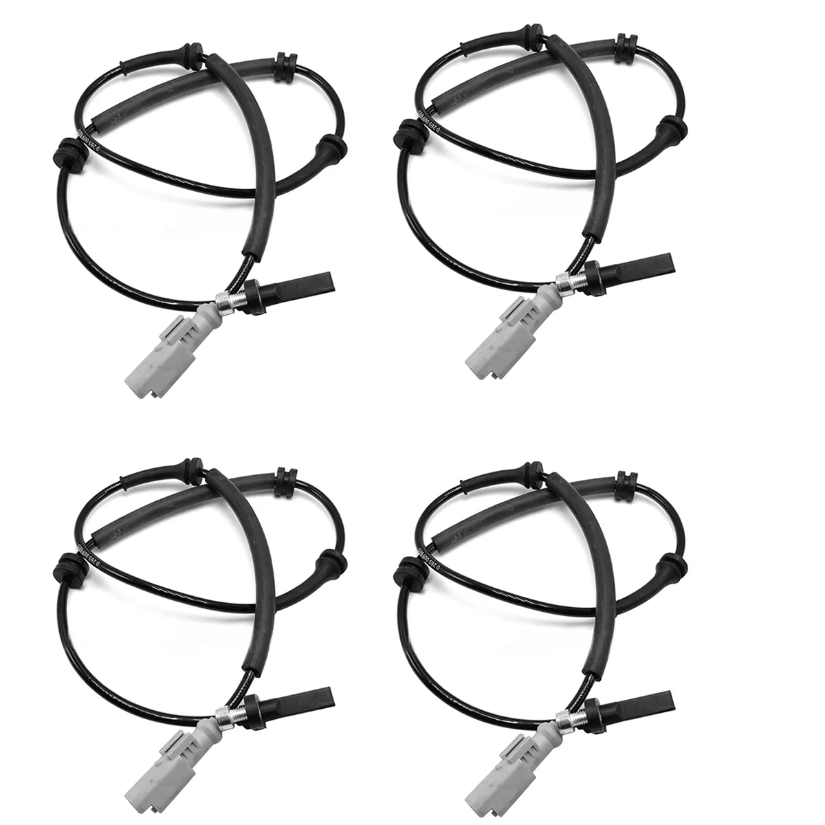 

4X 9674852280 передний датчик скорости ABS для Peugeot 308 408 Citroen C4 Grand Picasso датчик колес 9807245880 9814730080