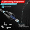 SHALL 29Pcs Magnetic Nut Driver Set Impact Drill Driver Bit 1/4" Hex Shank Metric SAE Nut Driver Impact Socket Adapters 5