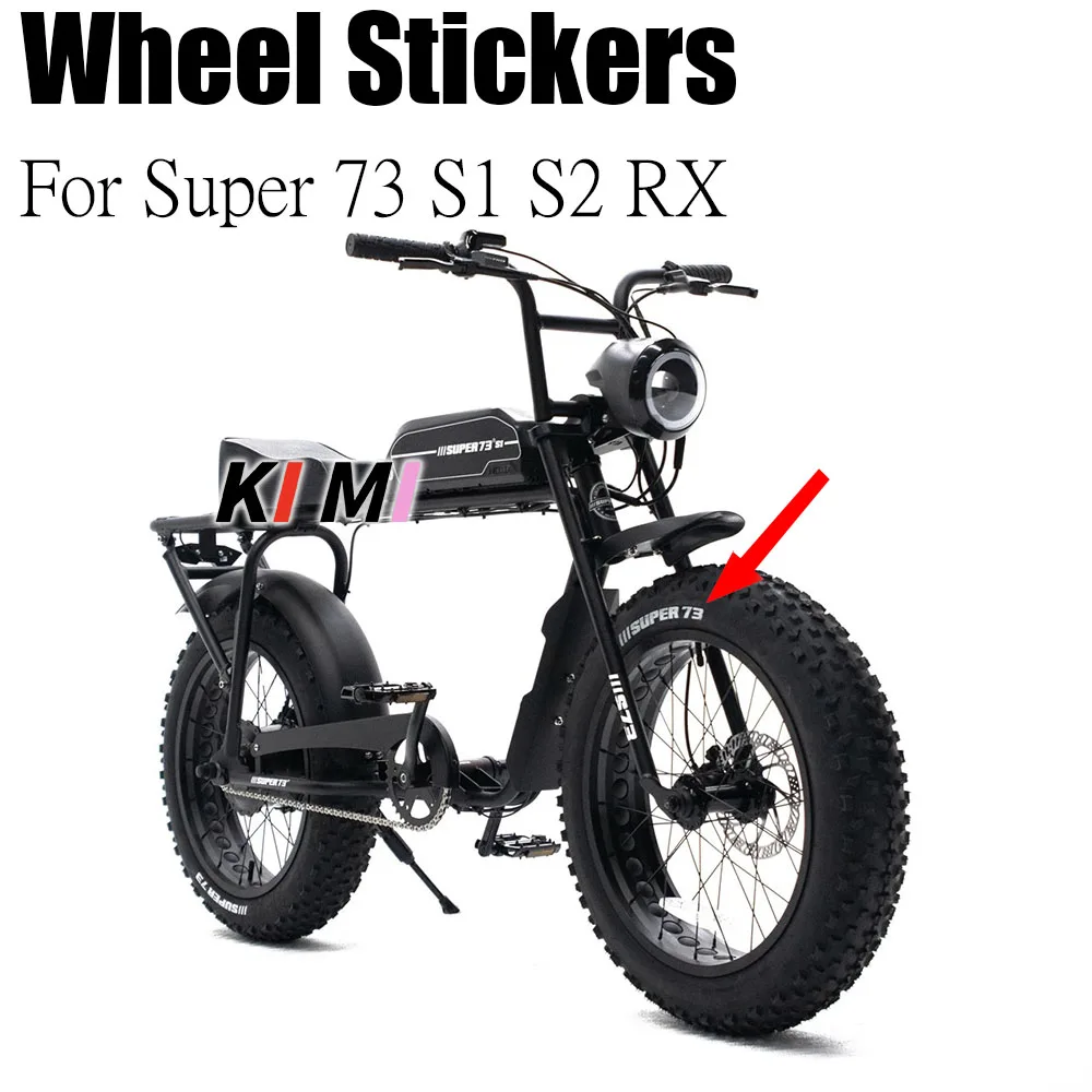 

Tyre Sticker Electric Motorcycle Sticker Accessory Modification Upgrading Wheel Stickers For Super73 Super 73 S1 S2 RX
