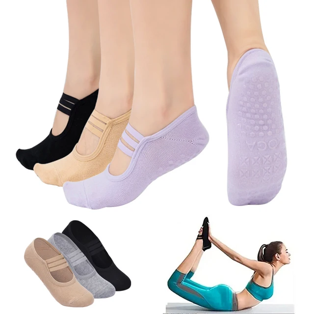 3Pairs Professional Bandage Yoga Socks Non-Slip Backless Pilates Socks Women Sport Ourdoor Fitness Breathable Ballet Dance Socks 3Pairs Professional Bandage Yoga Socks Non-Slip Backless Pilates Socks Women Sport Ourdoor Fitness Breathable Ballet Dance Socks