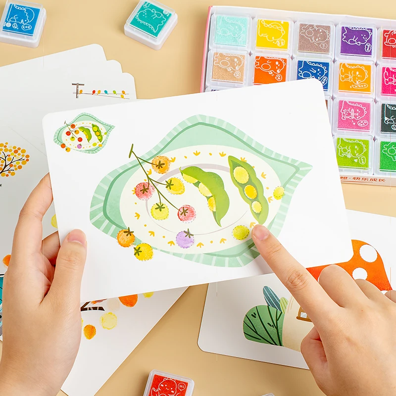 Finger Painting Cards