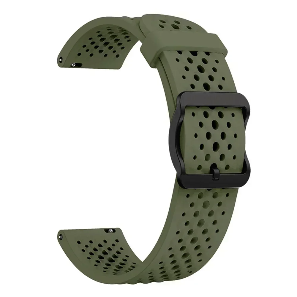 Breathable Silicone Sport Strap - 22mm