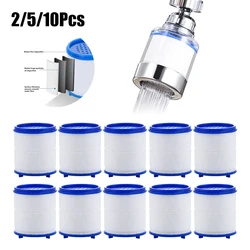 2/5/10PCS Faucet Filter Filter Element Faucet Water Purifier Filter Shower Remove Chlorine Heavy Metal Filtered