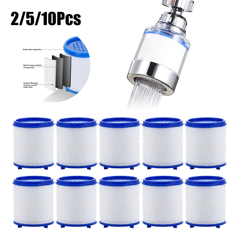 2510PCSFaucetFilterFilterElementFaucetWaterPurifierFilter