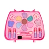 Safe Non Toxic Children Girl Princess Makeup Set Eyeshadow Lipstick Brush  Pr 2