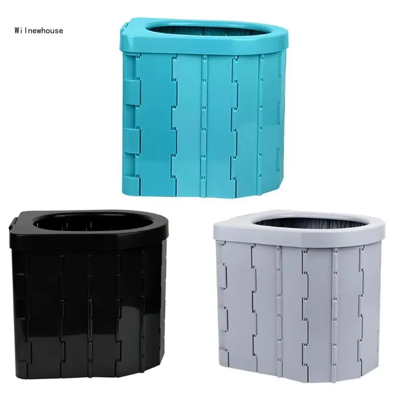 

Outdoor Camping Toilet Adult Children Multi-function Portable Toilet Car Folding Dropship