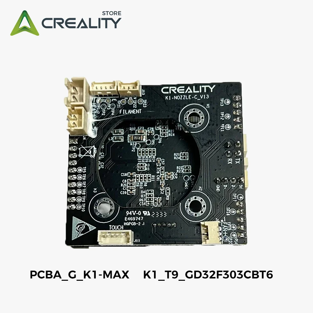 La Scheda Adattatore Creality Originale Pcba_G_K1-Max/Muslimah Nozzle-C-V13 Sostituisce Gli Accessori Per Stampanti 3D Creality Hotend