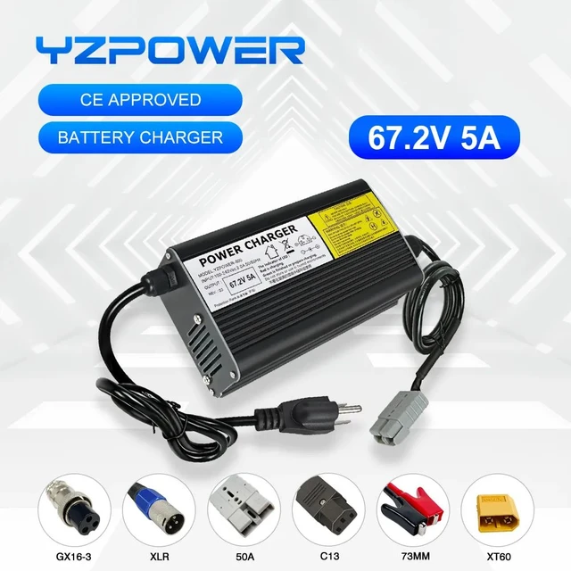 67.2v 5a Lithium Battery Charger  67 2v Lithium Battery Charger - 67.2v 3a  Smart - Aliexpress